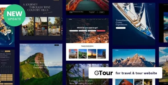 Grand Tour - Travel Agency WordPress
