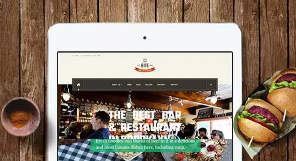 JA Restaurant - Responsive Restaurant Joomla Template