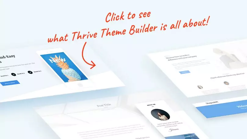 Thrive Theme Builder + Omni & Shapeshift Themes