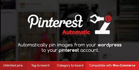 Pinterest Automatic Pin Wordpress Plugin