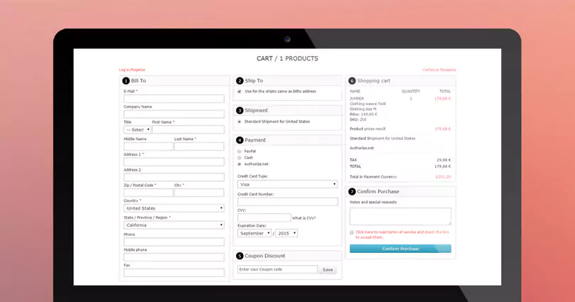 VP One Page Checkout for VirtueMart