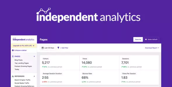Independent Analytics Pro - Google Analytics Alternative for WordPress