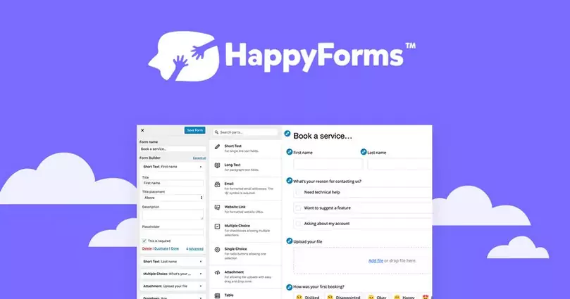 HappyForms Pro - The Easiest Form Builder for WordPress