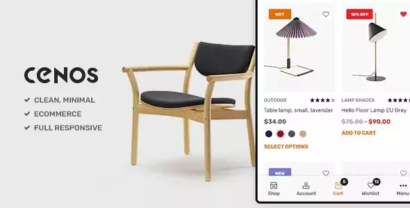 Cenos - Modern Furniture WooCommerce Theme