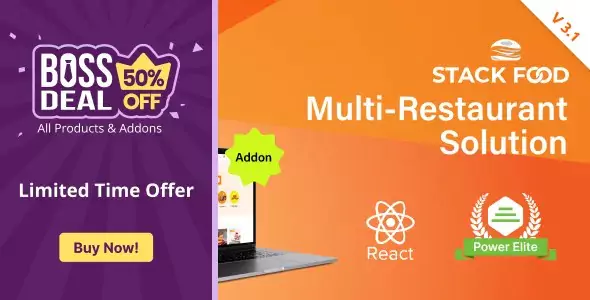 StackFood - React User Website