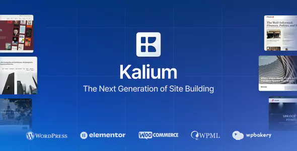 Kalium - Creative WordPress Theme for Professionals