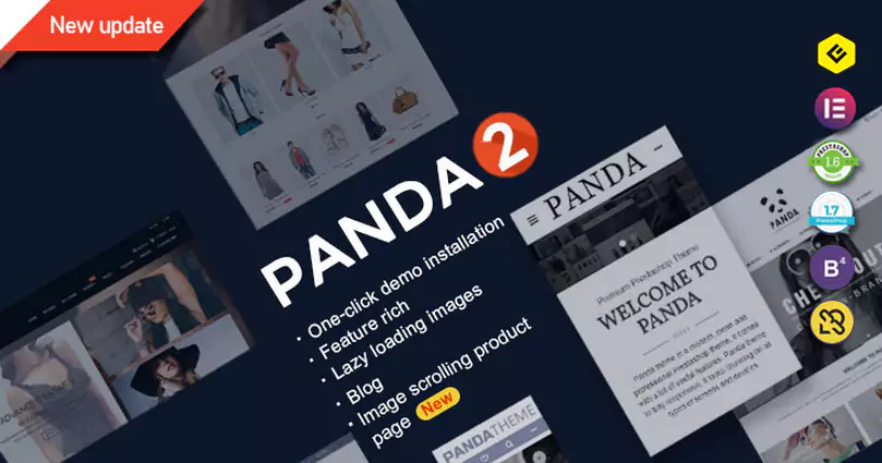 Panda PrestaShop Template - Creative Responsive PrestaShop Template