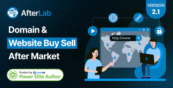 AfterLab - Domain & Website Buy Sell After Marketplace