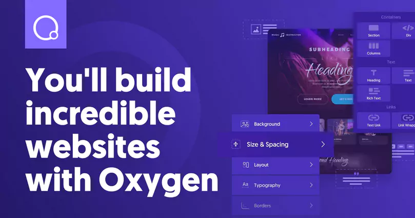 Oxygen - Ultimate Visual Site Builder for WordPress & WooCommerce