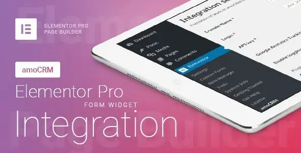 Elementor Pro Form Widget - amoCRM - Integration