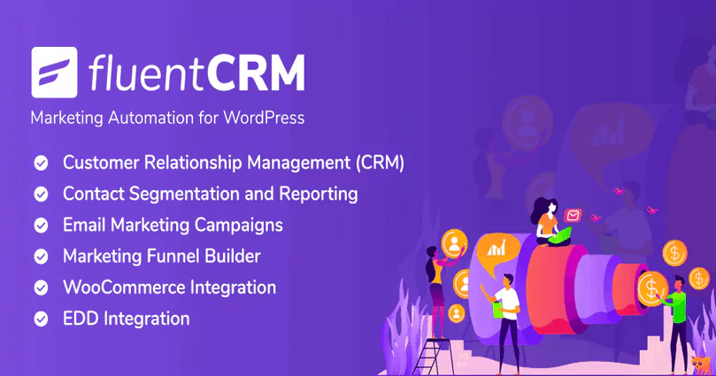 FluentCRM Pro - Email Marketing Automation WordPress Plugin
