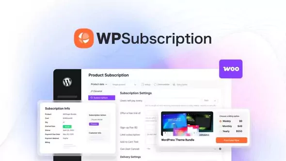WPSubscription Pro - WooCommerce Subscription Made Easy