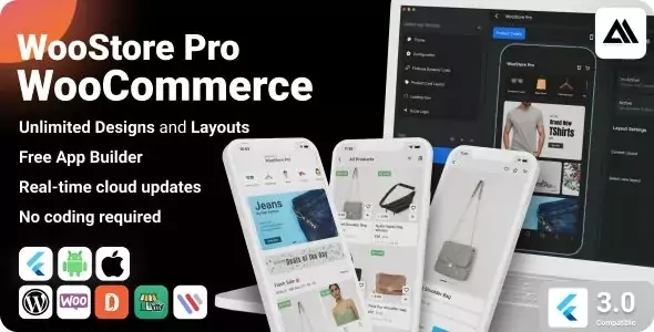 WooStore Pro WooCommerce - Full Flutter E-commerce App