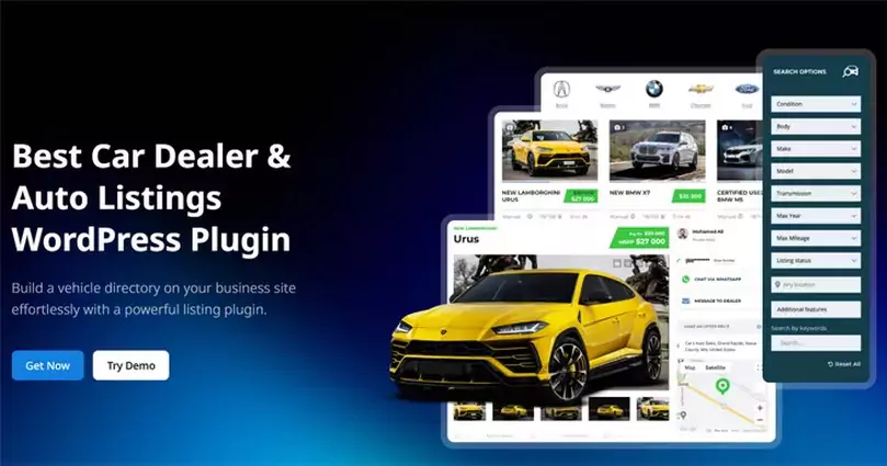 Motors Pro Plugin - Car Dealer Classifieds Listing Pro
