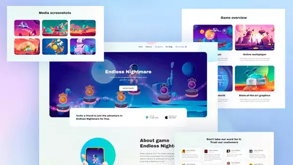 JA GameX - Modern Joomla Gaming Template