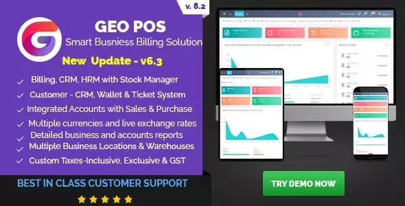 Geo POS - Point of Sale, Billing and Stock Manager Application