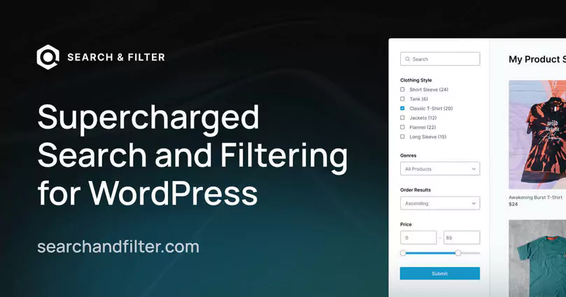 Search & Filter Pro - Advanced Filtering for WordPress
