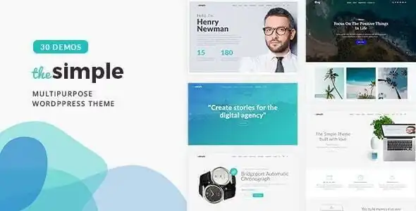 The Simple - Business WordPress Theme