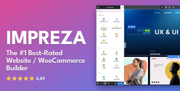 Impreza - WordPress Website and WooCommerce Builder