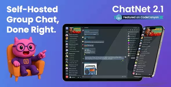 ChatNet - PHP Chat Room & Private Chat Script
