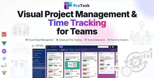 ProTask - Project Management & Time Tracking for Teams