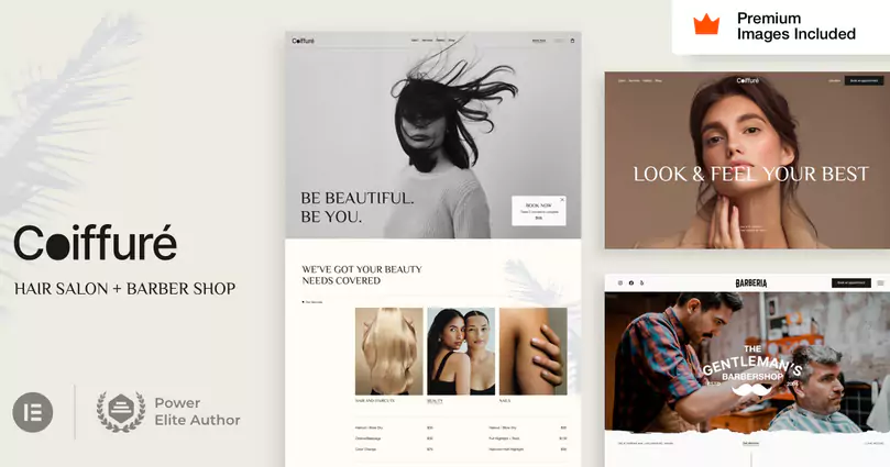 Coiffure - Hair Salon & Barber WordPress Theme