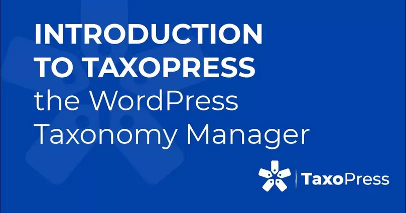 TaxoPress Pro - WordPress Taxonomy, Category and Tag Plugin