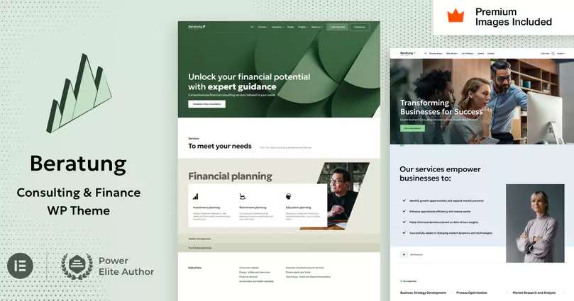 Beratung - Consulting WordPress Theme