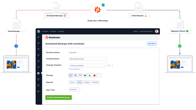 Duplicator Pro - WordPress Site Migration & BackUp
