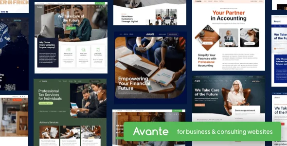 Avante - Business Consulting WordPress