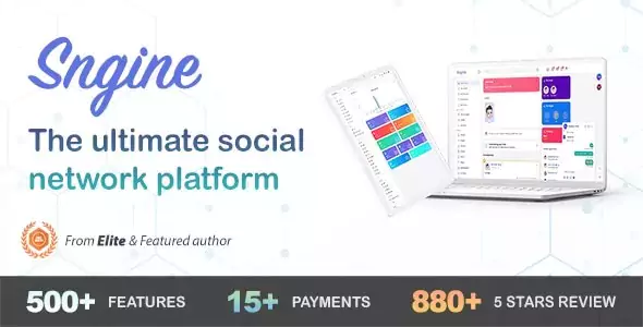 Sngine - The Ultimate PHP Social Network Platform