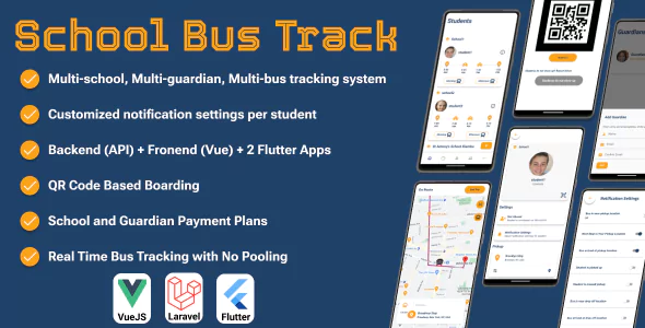 SchoolBusTrack - Multi School System for School Bus Tracking