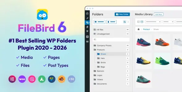 FileBird - Media Library Folders