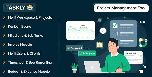 TASKLY SaaS - Project Management Tool
