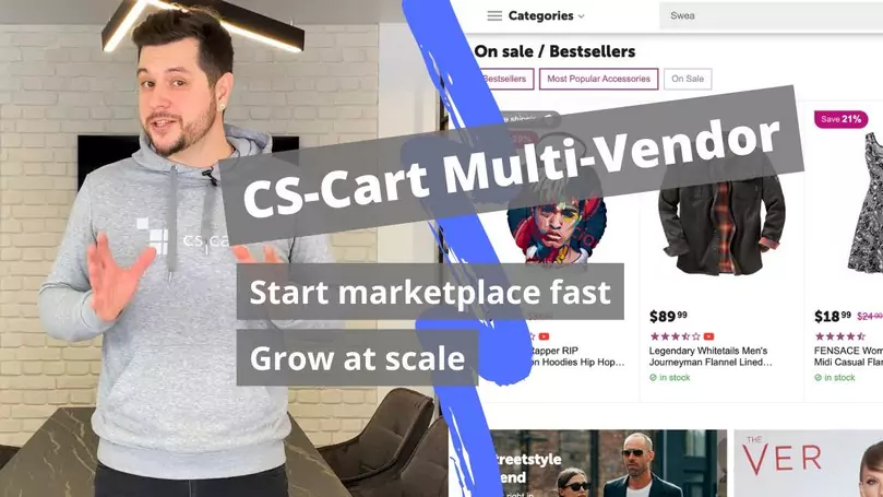 CS-Cart Multi-Vendor - The Leading eCommerce Marketplace Platform