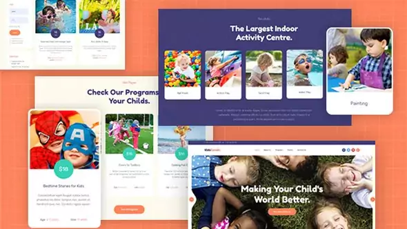 JA Kids Corner - Creative Joomla Template for Kindergarten and Kids Play Center