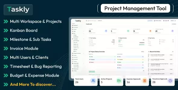 TASKLY - Project Management Tool