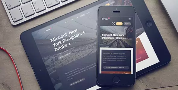 JA Events II - Best Responsive Joomla Events Template for Organizers