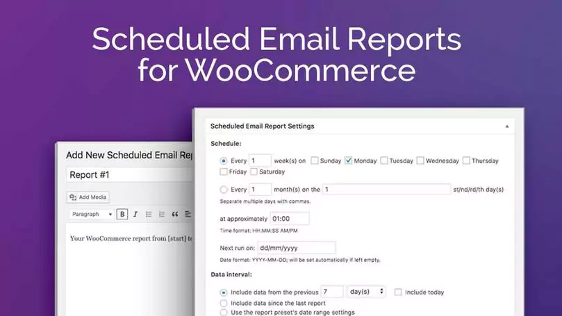 Scheduled Email Reports for WooCommerce