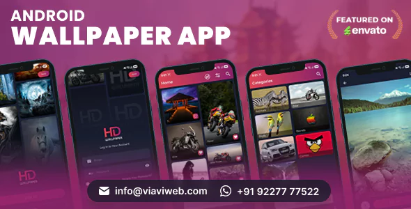 Android Wallpapers App - HD, Full HD, 4K, Ultra HD Wallpapers