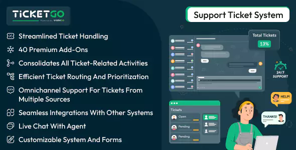 TicketGo - Support Ticket System