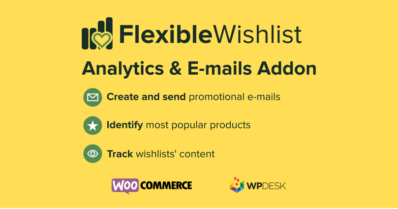 Flexible Wishlist Pro - Analytics & Emails