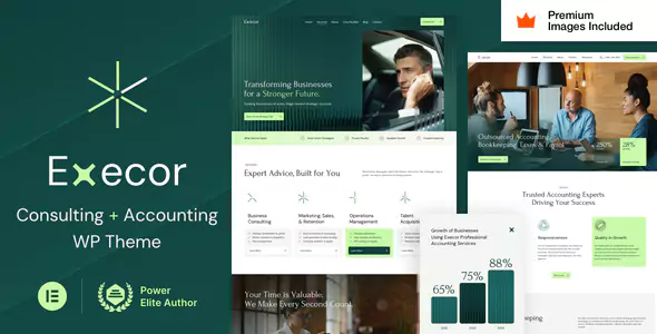 Execor - Accounting and Management Consulting WordPress Theme