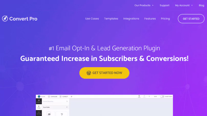 Convert Pro - The Best Lead Generation Tool for WordPress