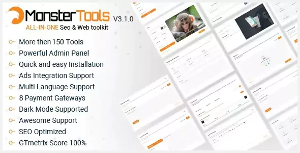 MonsterTools - The All-in-One SEO & Web Toolkit, Like a Swiss Army Knife