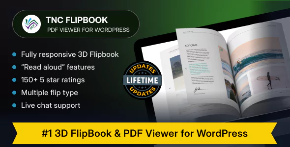 TNC FlipBook - PDF Viewer for WordPress