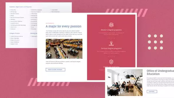 JA Athena - Joomla Template for School and University