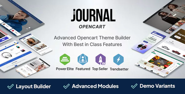 Journal - Advanced Opencart Theme Framework