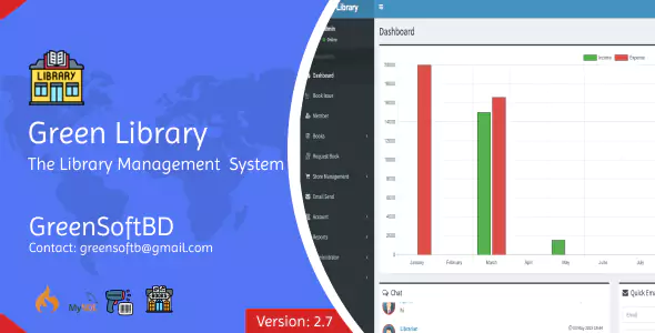 Green LMS - The Library Management System