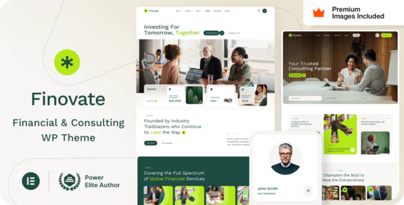 Finovate - Financial Advisors & Business Consulting WordPress Theme